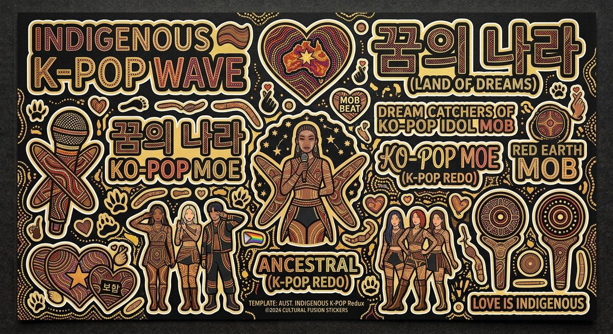 K-pop Mob inspired