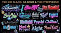Teen slang