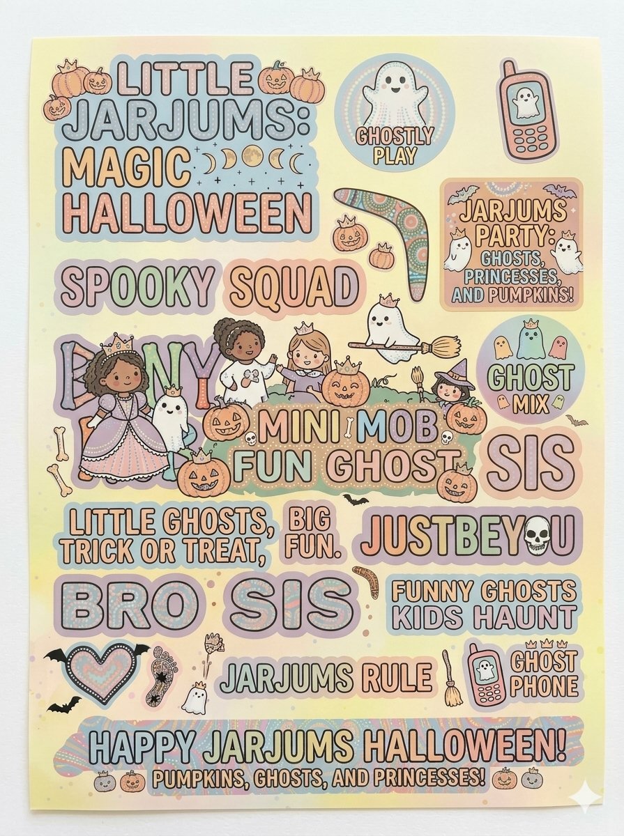Mob jarjum Halloween