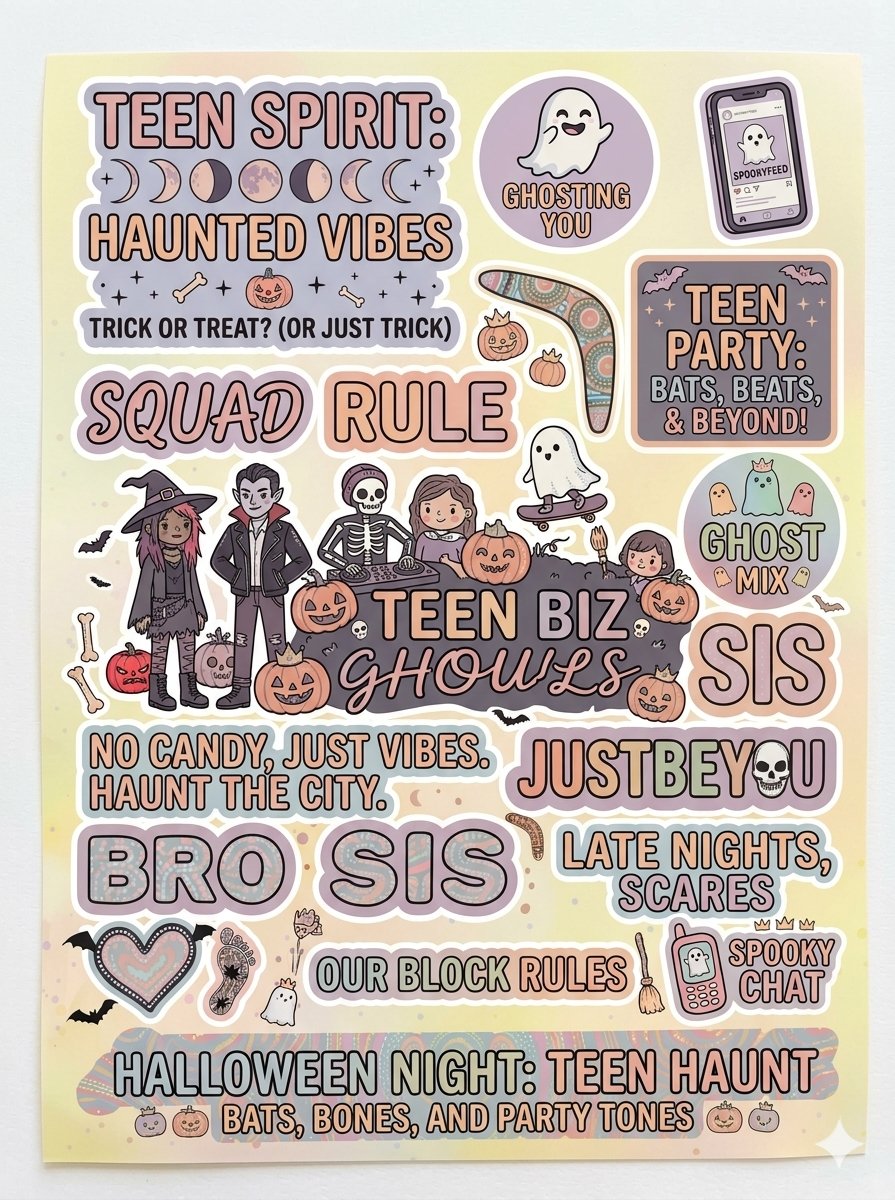 Tween teen Halloween