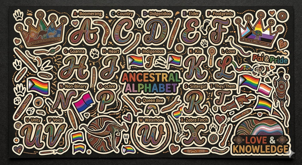 Ancestral LGBTQ  Alphabet